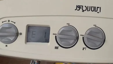 ارور e1 پکیج ایران رادیاتور